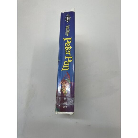 Disney Black Diamond VHS Peter Pan 1990 Vintage Animated Movie - Picture 5 of 8